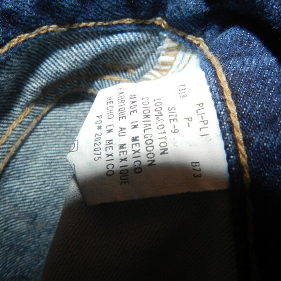 Tommy Hilfiger Womens Dark Wash Dark Blue Denim Jean 100% Cotton Shorts Size 9 - Picture 7 of 7